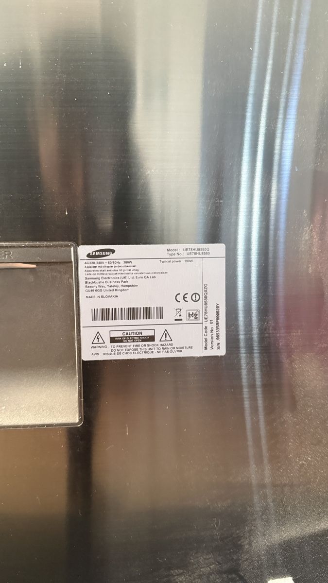 Samsung Televisori: Samsung UHD 78“ – Usato da Winkel venduto da Tomluis 4