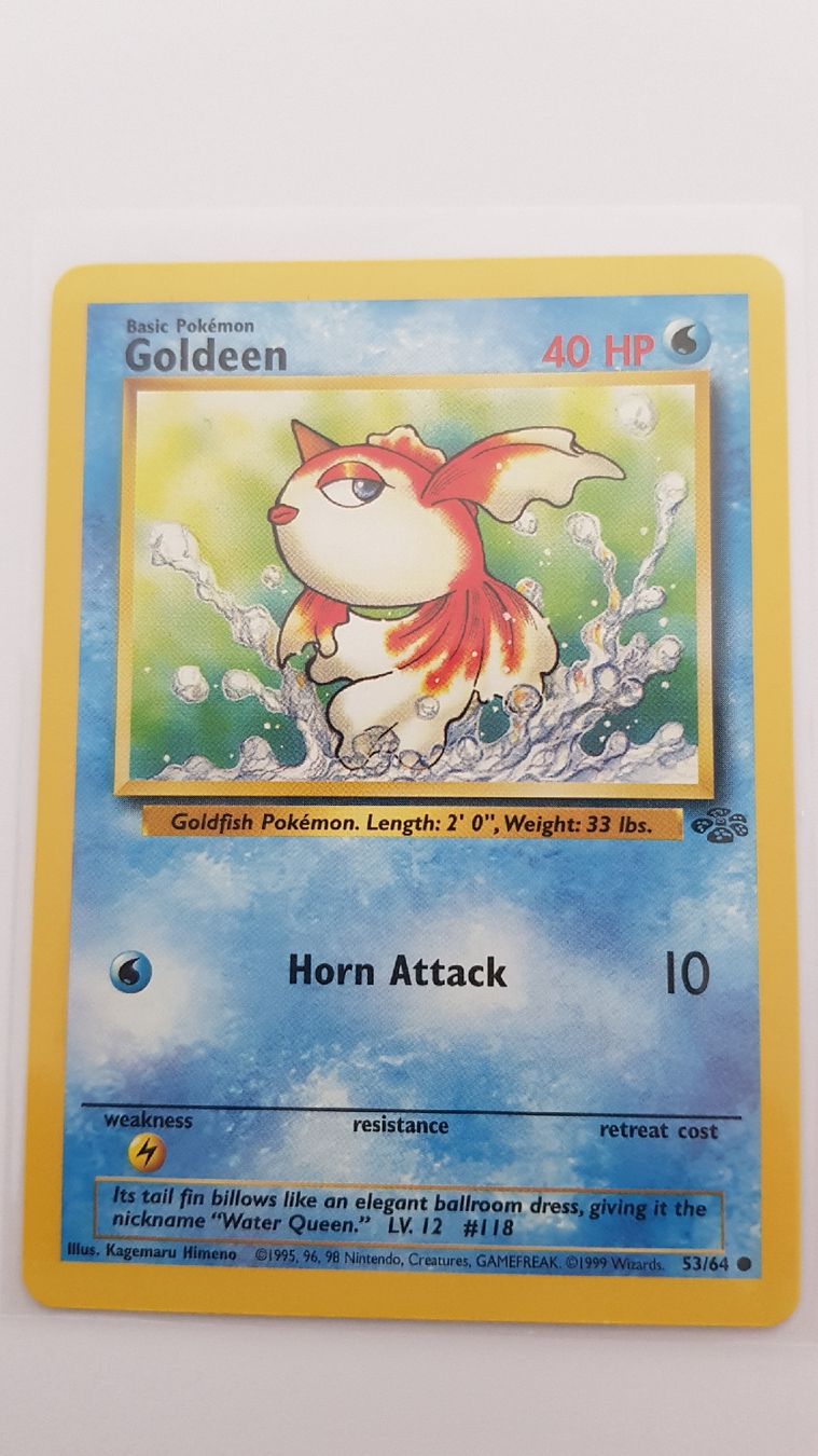 Pokémon Carte collezionabili: Jungle - 53 - Goldeen – Usato da Neuchâtel venduto da bilao