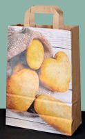 Papier-Tragtaschen 220/100 x 310 mm, für 2.5 kg
