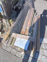Clôture : poteaux et grillages