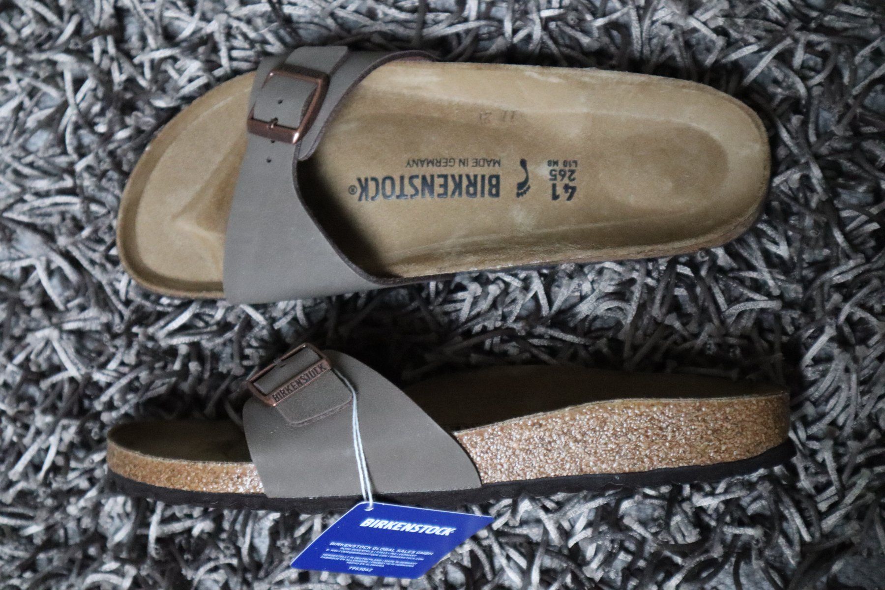 Birkenstock Scarpe da donna: Birkenstock, Madrid, Gr. 41, mocca, NEU – Nuovo (secondo la descrizione) da Wattwil venduto da glueck 2
