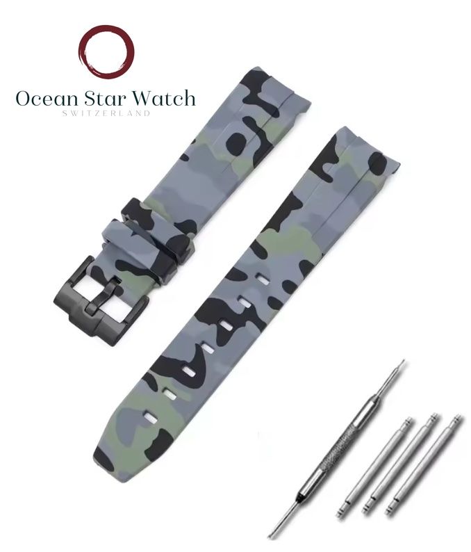 Swatch Bracciali & Braccialetti: MoonSwatch Armband in Camo Grey mit Tools – Nuovo e nell'imballaggio originale da Niederhasli venduto da mic_5w6k