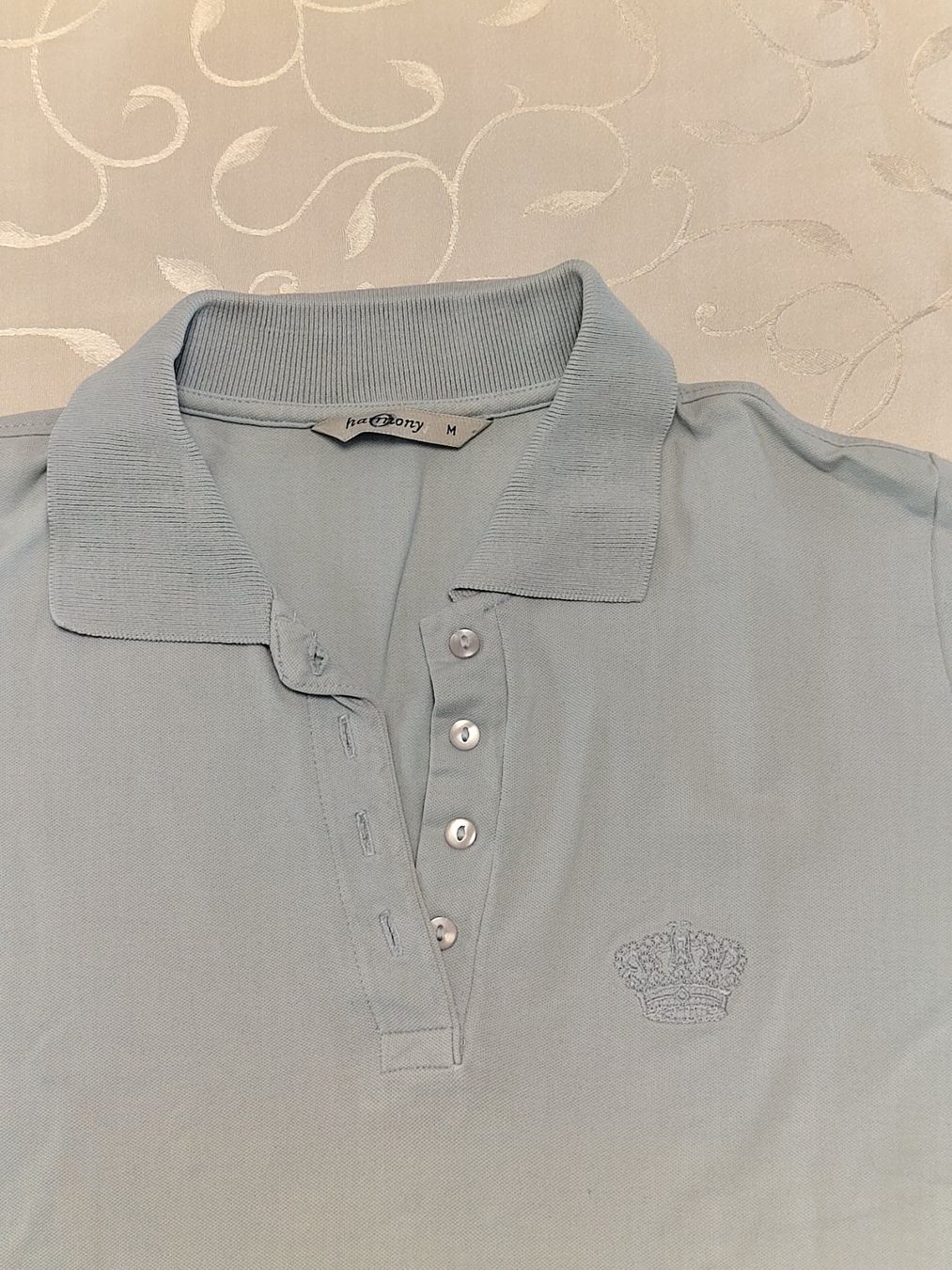 Magliette Polo: hellblaues Polo Shirt Gr M – Usato da Brüttisellen venduto da kikaninchen79 1