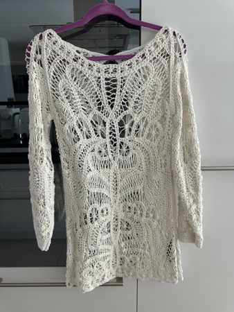 ZARA Sommerkleid aus Spitze Gr. 38