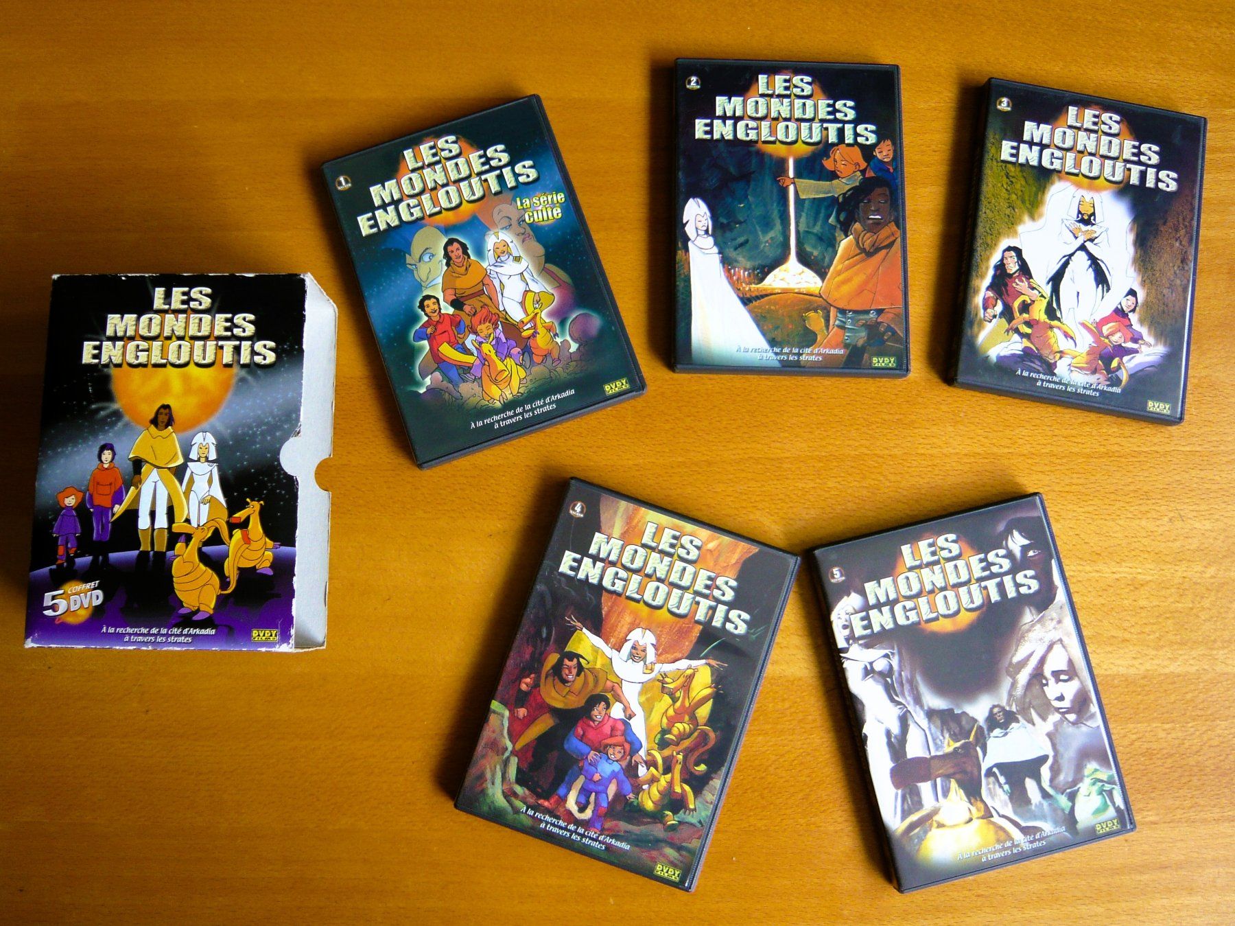 Tutti i DVDs: DVD Intégrale Les Mondes engloutis, VF – Usato da Onex venduto da Jaguar1986 1