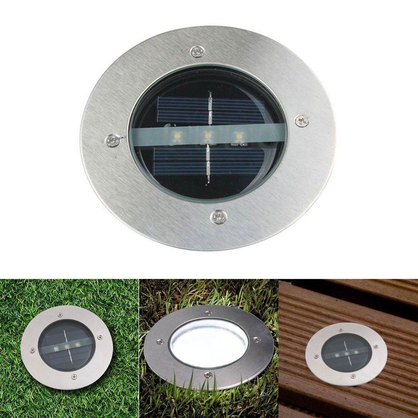 Lampade: Solar Bodenleuchten Gartenleuchten led – Nuovo (secondo la descrizione) da Thun venduto da thunshop