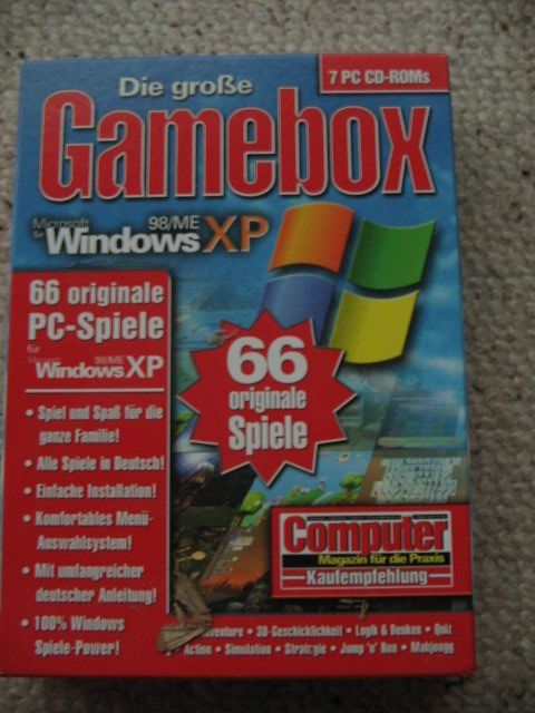 7 PC CD Roms die grosse Gamebox (Gebraucht) in Reitnau für CHF 1 – nur ...