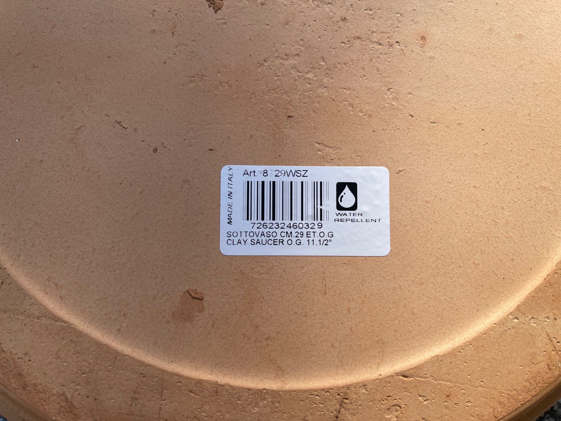 Sottobicchieri: Blumentopfuntersetzer, terracotta, 25/29/36cm – Usato da Spreitenbach venduto da R_1691 5