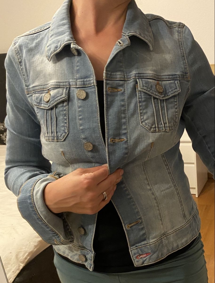 S.Oliver Giacche: S.Oliver Denim Jacket, Size 34 – Usato da Matten b. Interl venduto da rkm_p2ck 3