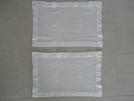 2 napperons sets de table Tischset