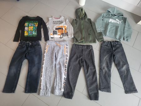 Kleiderpaket gr. 122 top Zustand Puma neu