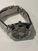Skeleton Automatik Herrenuhr,mechanisch,Edelstahl,Sichtboden