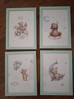 Bilder fürs Babyzimmer, inkl. Bilderrahmen