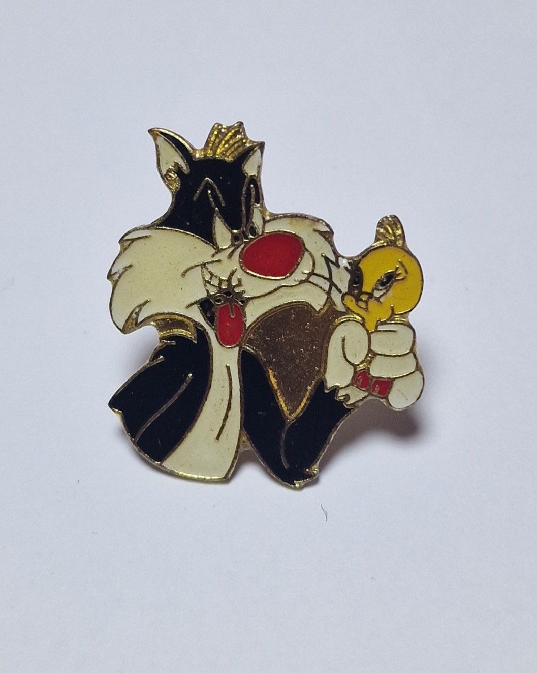 Disney Plaketten & Abzeichen: Disney Sylvester & Tweety Pin – Gebraucht aus Mitlödi von Raphy1996