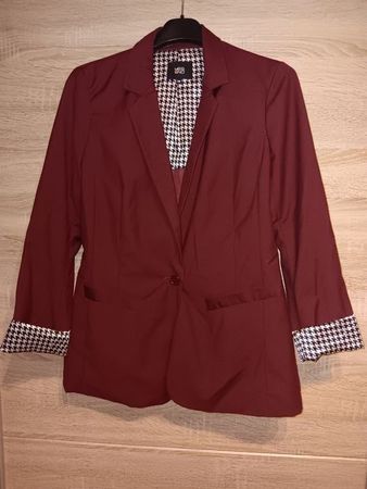 Damen Blazer Bordeaux,Gr.38