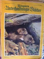 Ringiers Unterhaltungsblätter Nr.1 1947 Tierfoto Marder