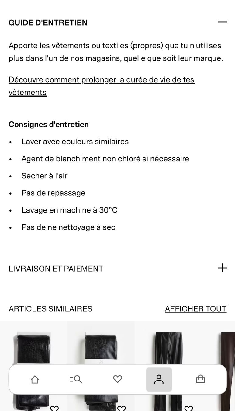 H&M Leggings: LEGGING – Neuf avec emballage d'origine à Zürich par Mina_09 9
