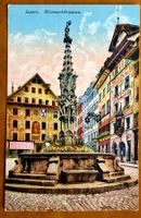 Luzern - Weinmarktbrunnen 1915