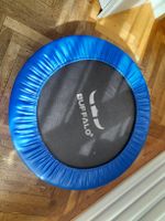 Fitness Trampolin Buffalo blau gebraucht guter Zustand