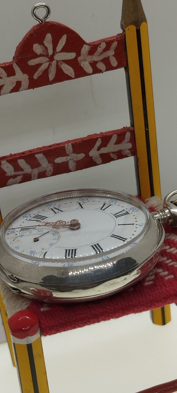 Orologi: montre de poche ancienne argent – Usato da La Chaux-de-Fonds venduto da jac_9llg 3