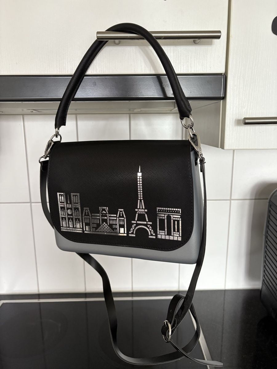 Obag Taschen für Damen: O Bag Paris Tasche schwarz/ grau – Neu (gemäss Beschreibung) aus Muttenz von Salina5