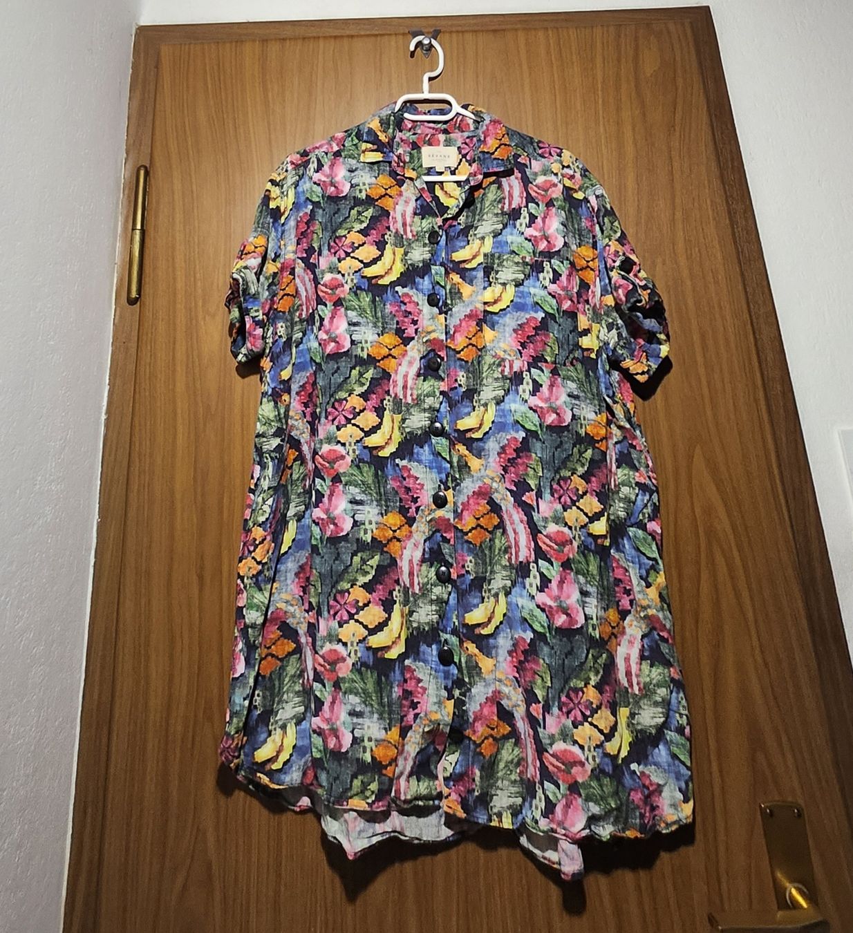 Sezane Camicette: Chemise Sézane  oversize imprimé floral, S – Usato da Niedergösgen venduto da Eva2410