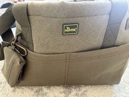 Tasche Hunter Canvas oliv neu mit Zubehörtasche