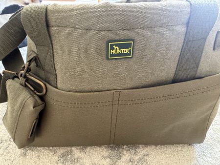 Tasche Hunter Canvas oliv neu mit Zubehörtasche