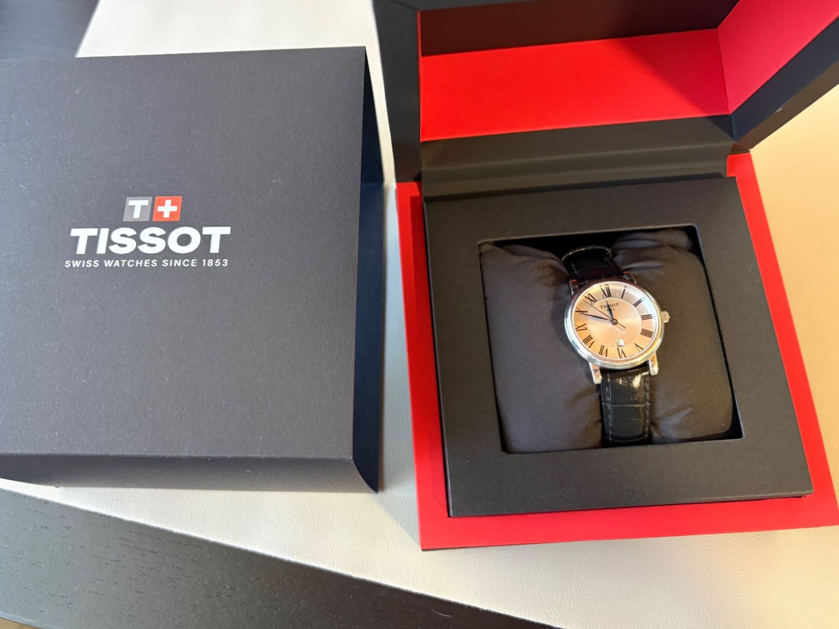 Tissot Orologi: Tissot Carson Premium Lady // Leder – Usato da Brittnau venduto da Arves 6