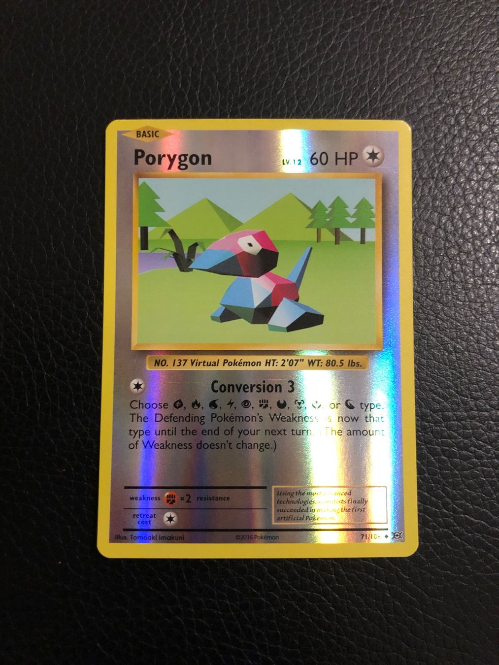 Pokémon Carte collezionabili: Evolutions Porygon reverse 71/108 NM Ab 1 – Usato da Paradiso venduto da Pkmn10