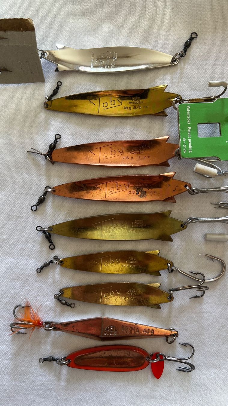 Abu Garcia Esche: Abu Garcia Toby Löffel 9 Stk. – Usato da Rebstein venduto da gimmma 3