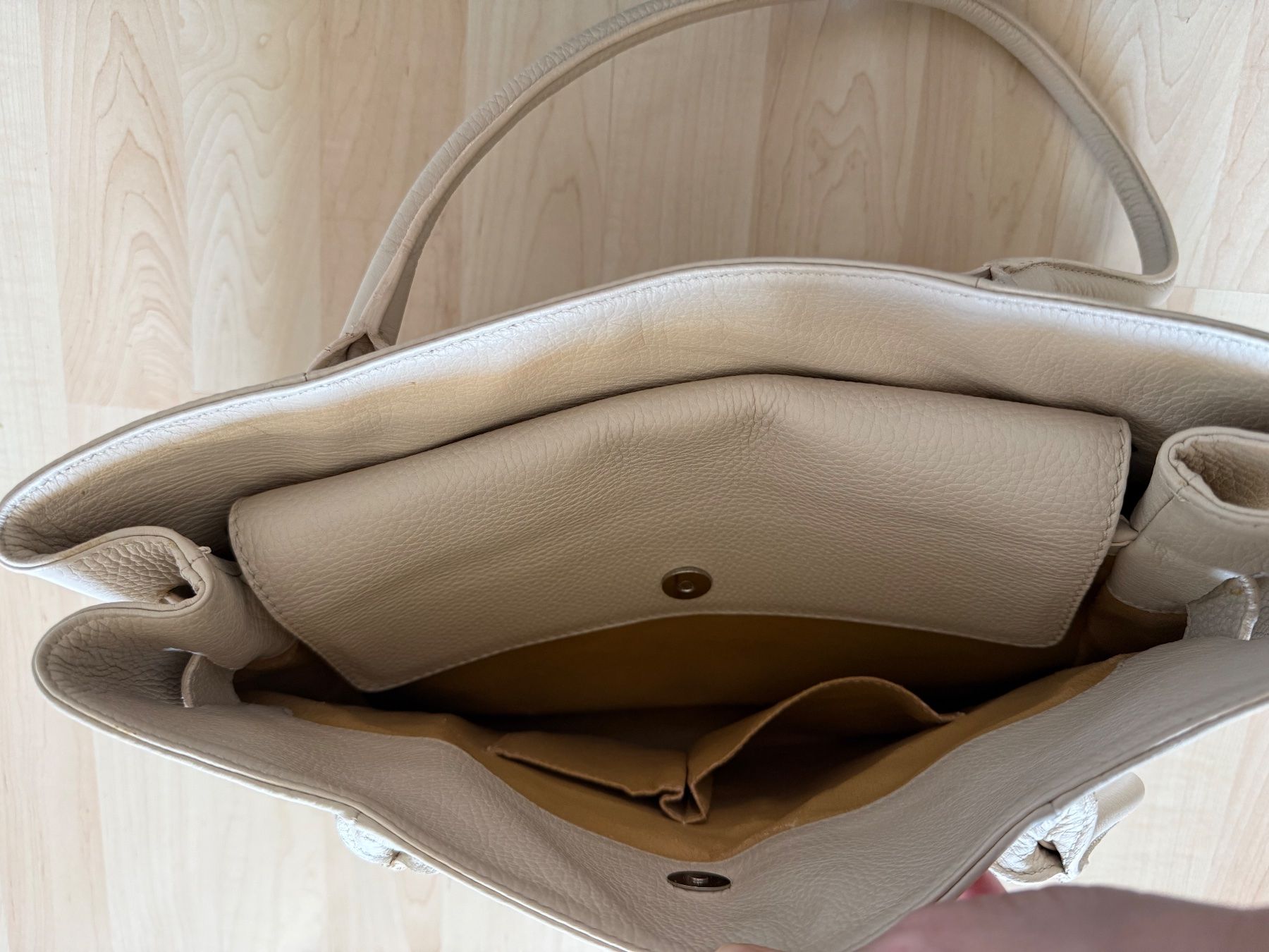 Maison Mollerus Borse da donna: Maison Mollerus Gosse Tasche aus Leder – Usato da Siebnen venduto da dte_9kmw 4