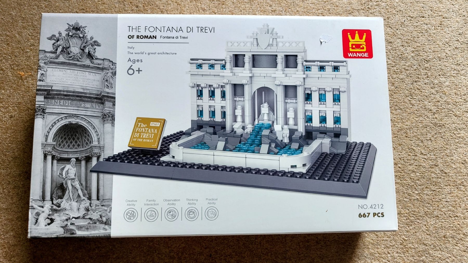 BlueBrixx Kit di costruzioni: 6 Stk - Wange Architecture Building Blocks Set - New/Used – Nuovo (secondo la descrizione) da Glattbrugg venduto da har_jgc7 2