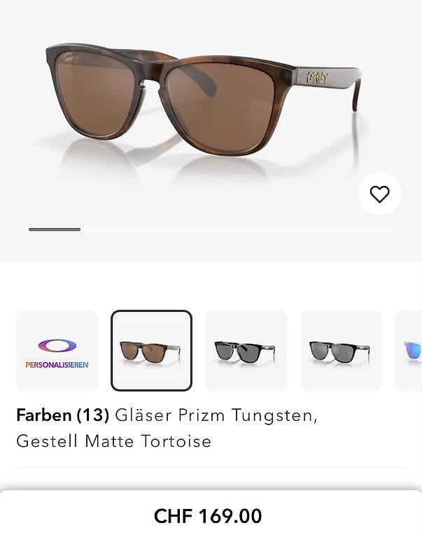 Occhiali & Lenti: Sonnenbrille Oakley Frogskins – Usato da Liestal venduto da blu_9fxj