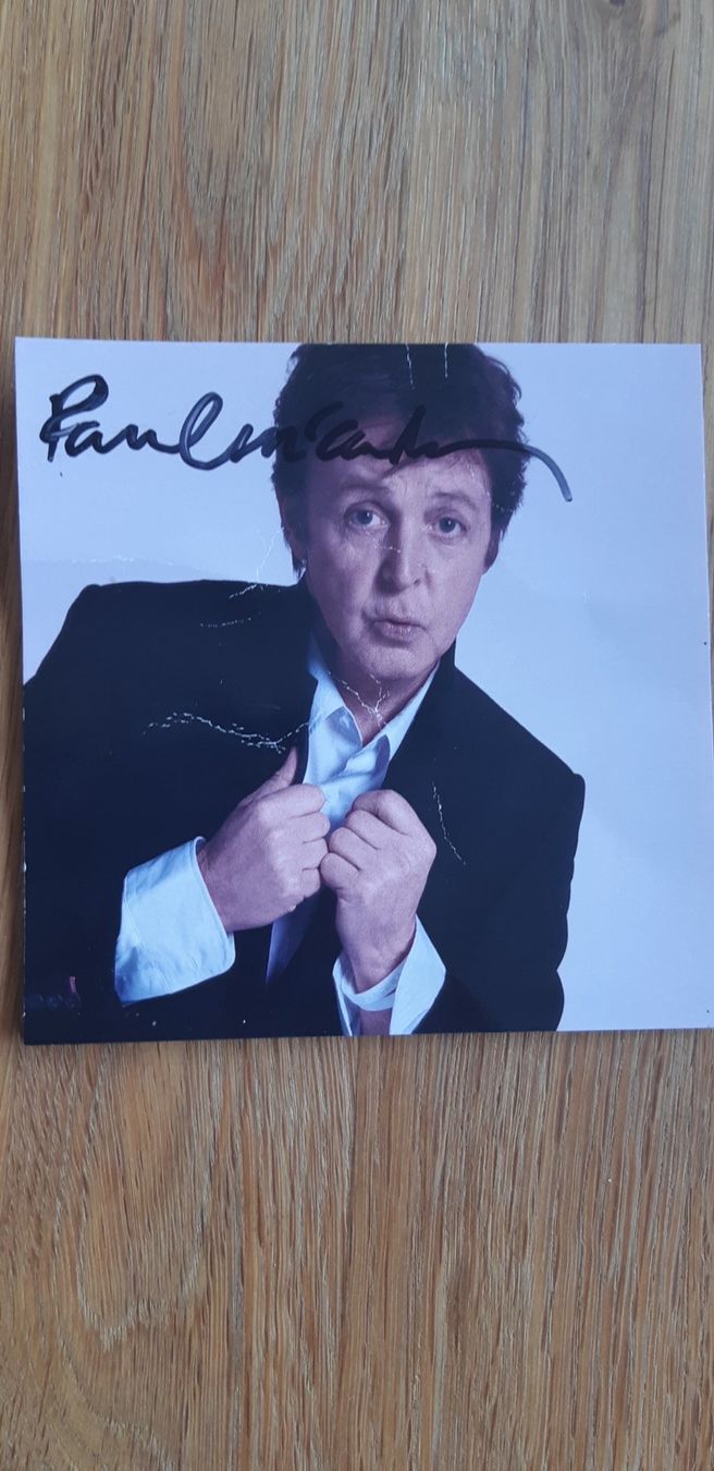 Autogramme: Paul Mc Cartney Autogramm – Gebraucht aus Luzern von pirovino73 2