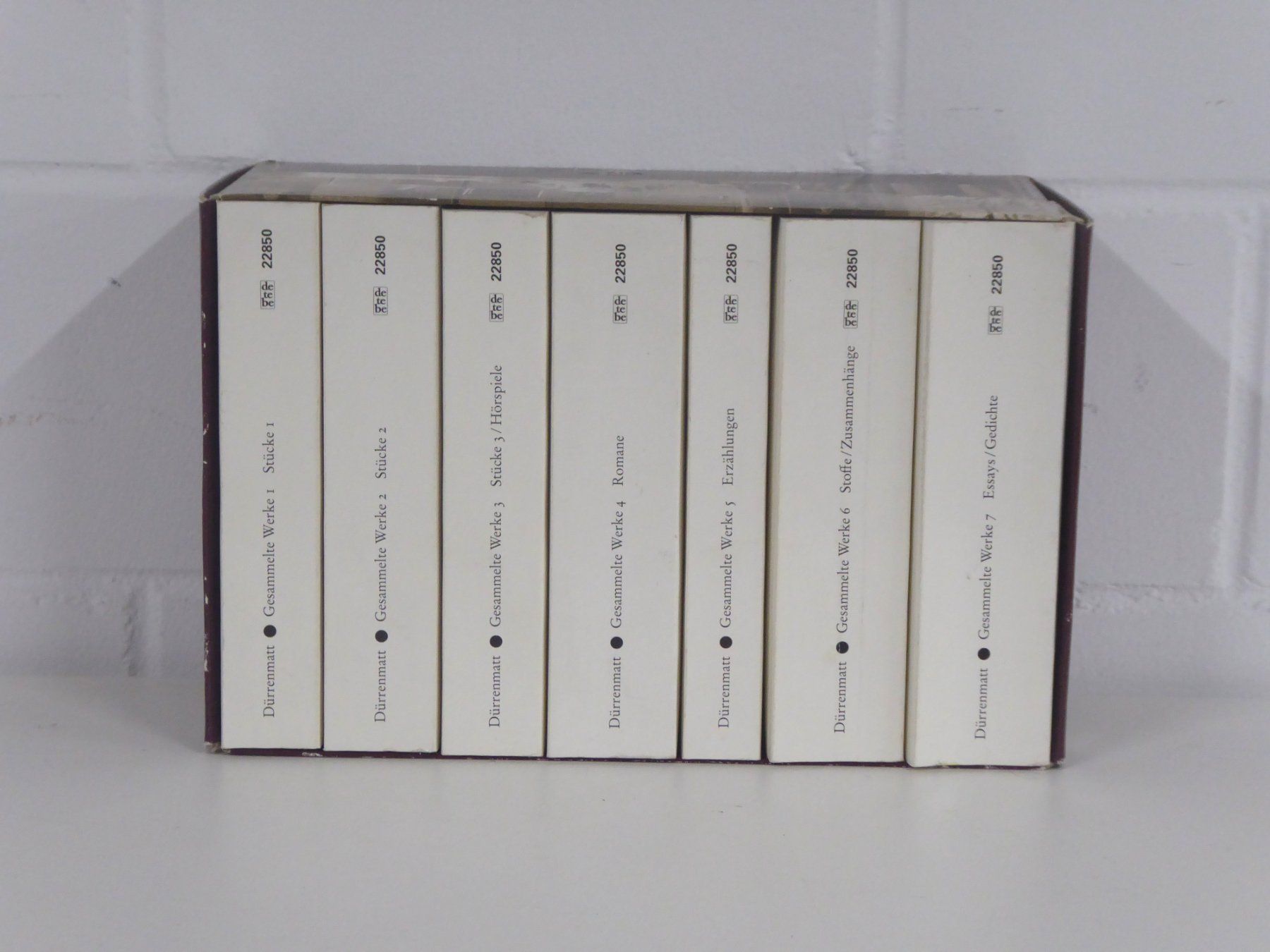 Libri: Dürrenmatt Gesammelte Werke 7 Bände – Usato da Volketswil venduto da brockipfannenstil 4
