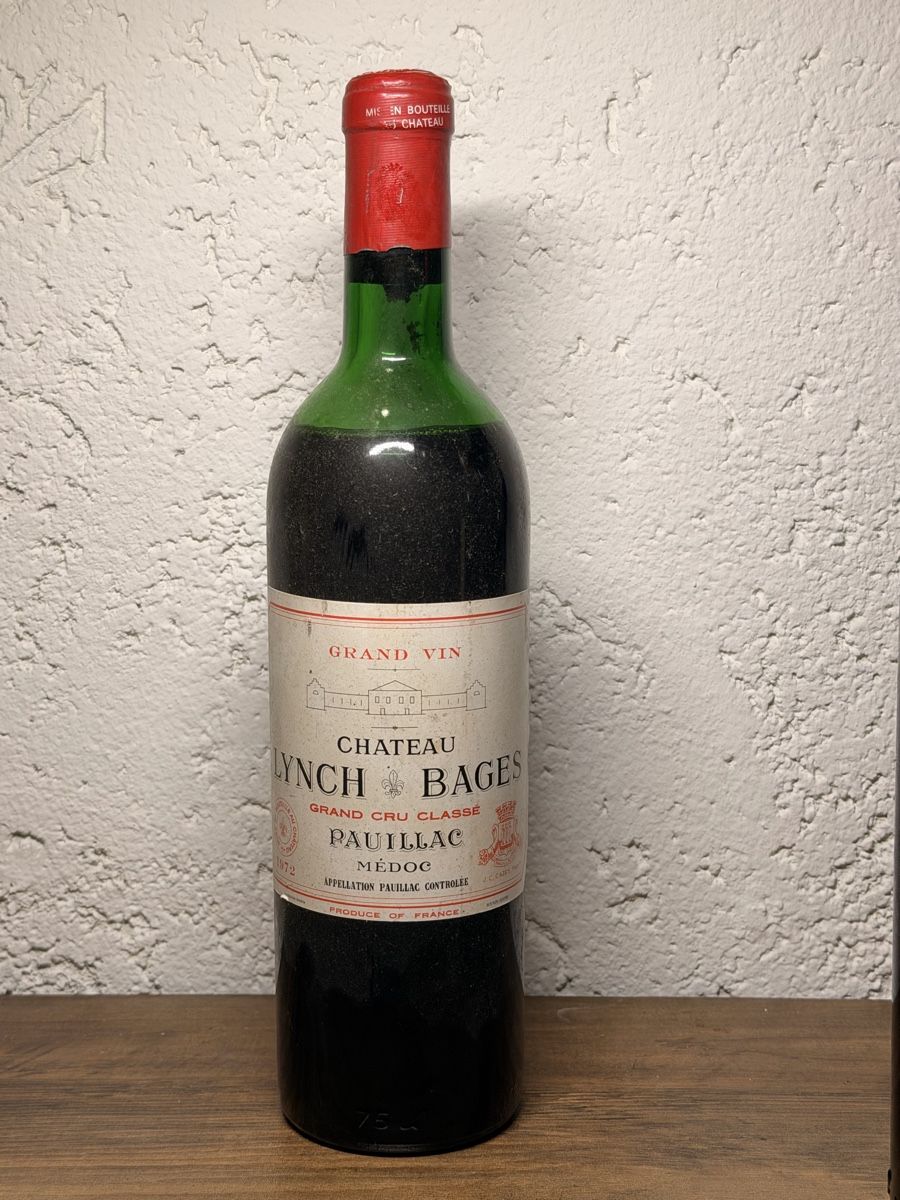 Lynch Bages Vino: Chateau Lynch-Bages 1972 – Nuovo (secondo la descrizione) da Genève venduto da MrTGD