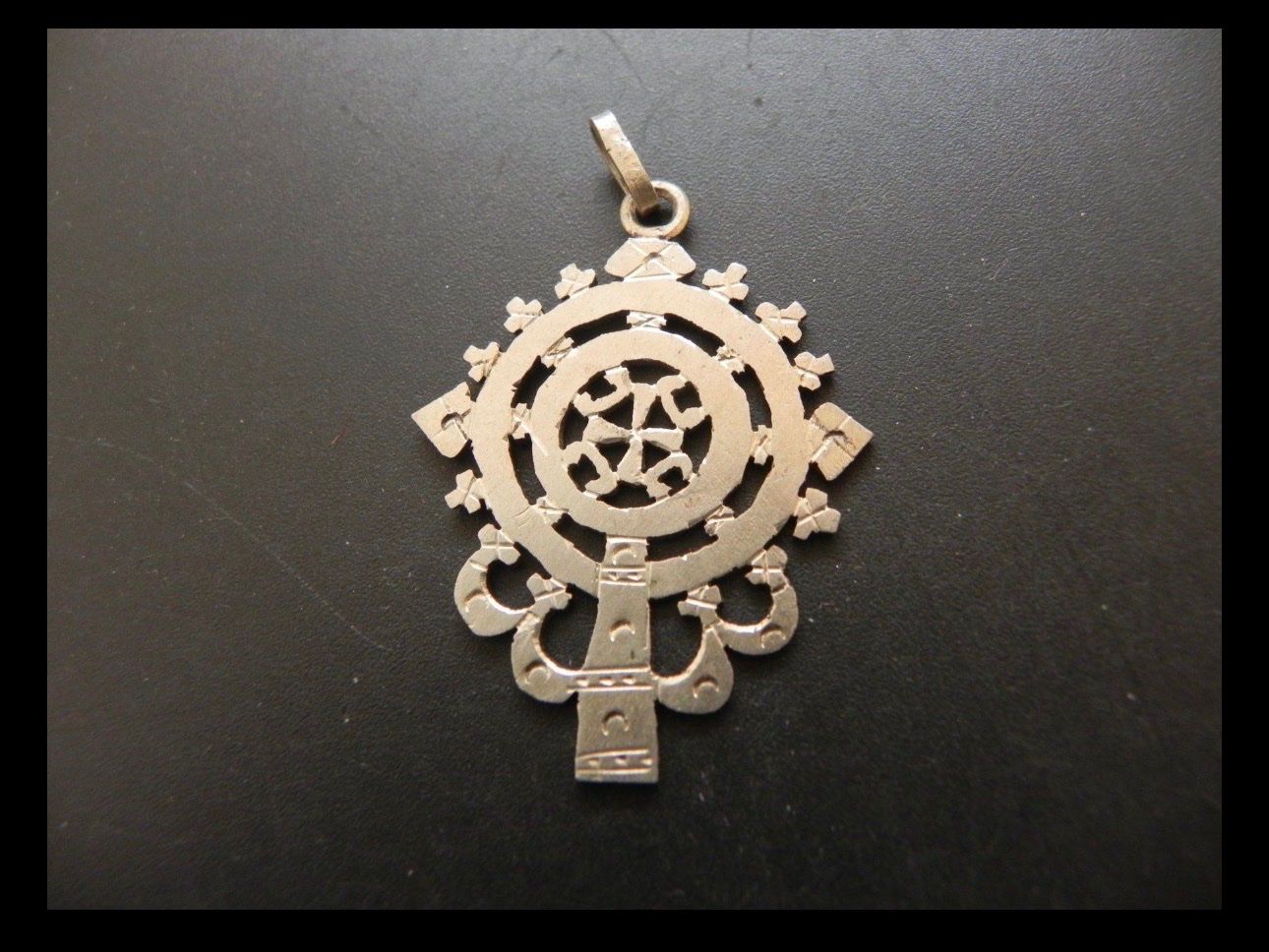 Anhänger: Wunderschönes antikes religiöses Medaillon kein Silber – Gebraucht aus Basel von Joshy03