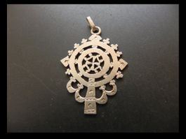 Wunderschönes antikes religiöses Medaillon kein Silber