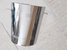 Seau à champagne Wiskmann, acier inoxydable