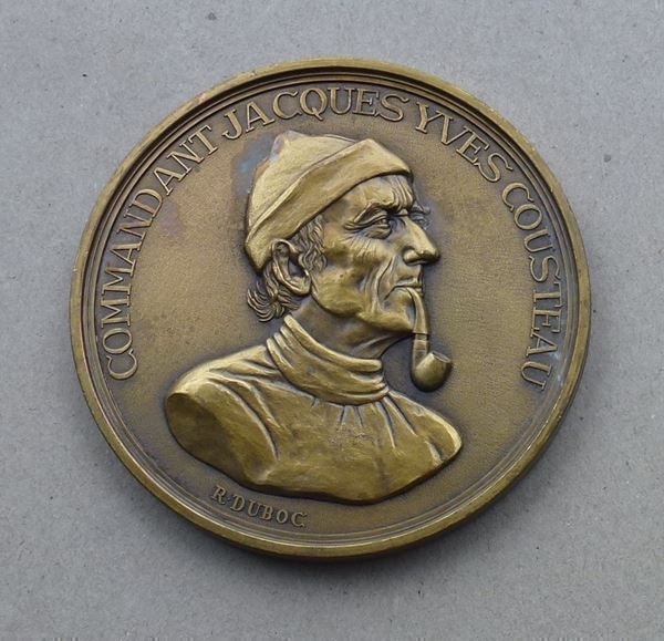 Medaillen: Top ++ Riesen Medaille ++ Jacques Cousteau – Gebraucht aus Walkringen von Casablanca777
