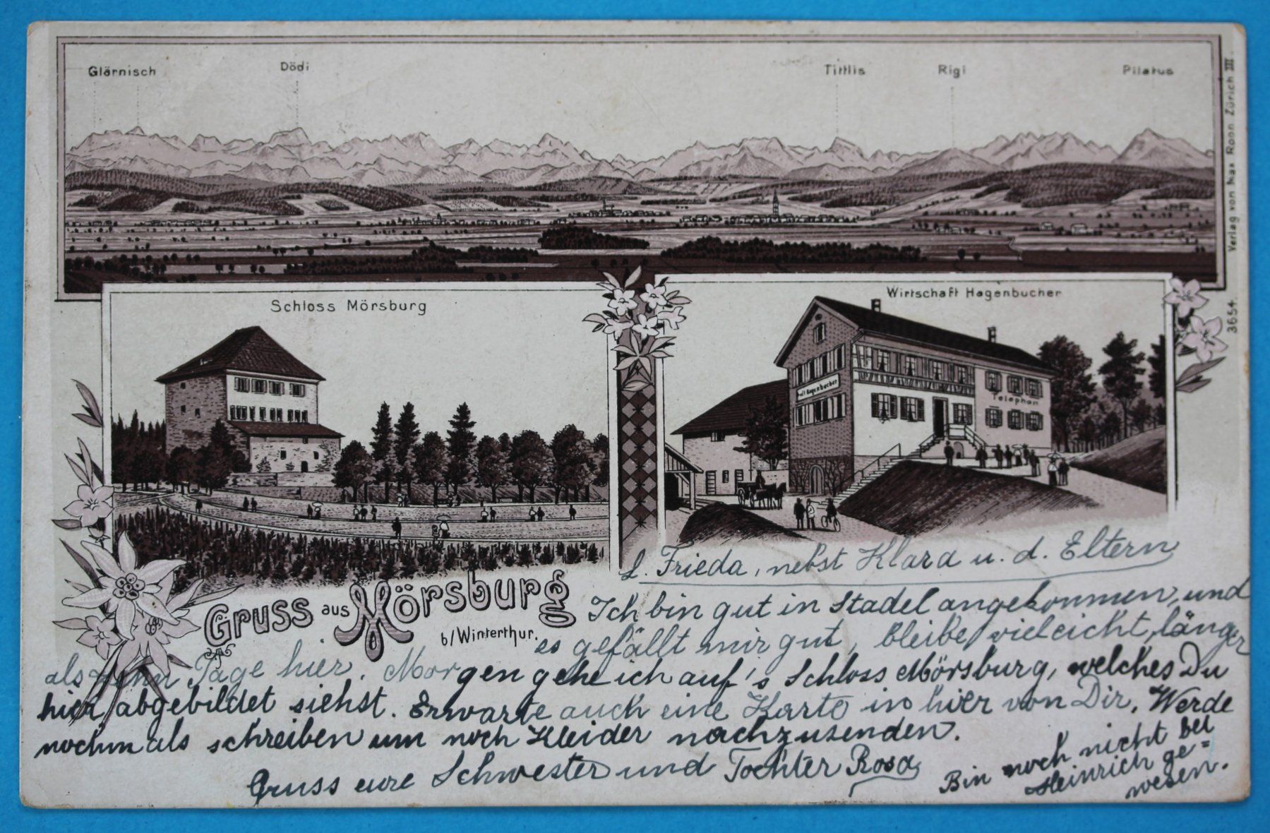 Ansichtskarten: MöRSBURG LITHO AK – Gebraucht aus Lotzwil von pirolh