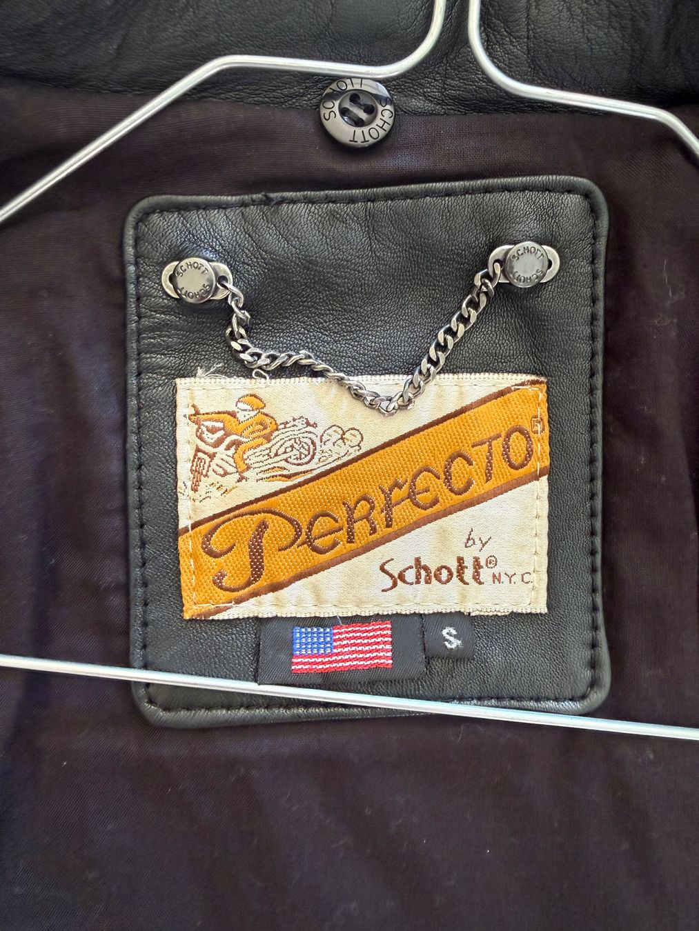 Schott Giacche: Schott Lederjacke, Grösse S – Usato da Adliswil venduto da rinast29 4
