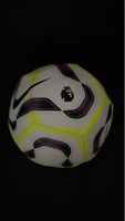 Nike Premier League Fussball weiss gelb neuwertig