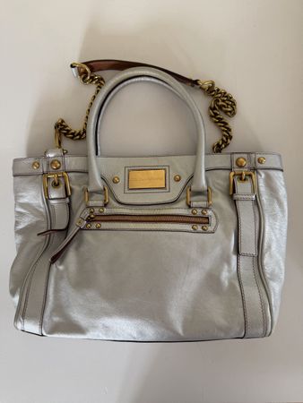 Dolce&Gabbana D&G Handtasche Silber Top Zustand, wie neu! (5