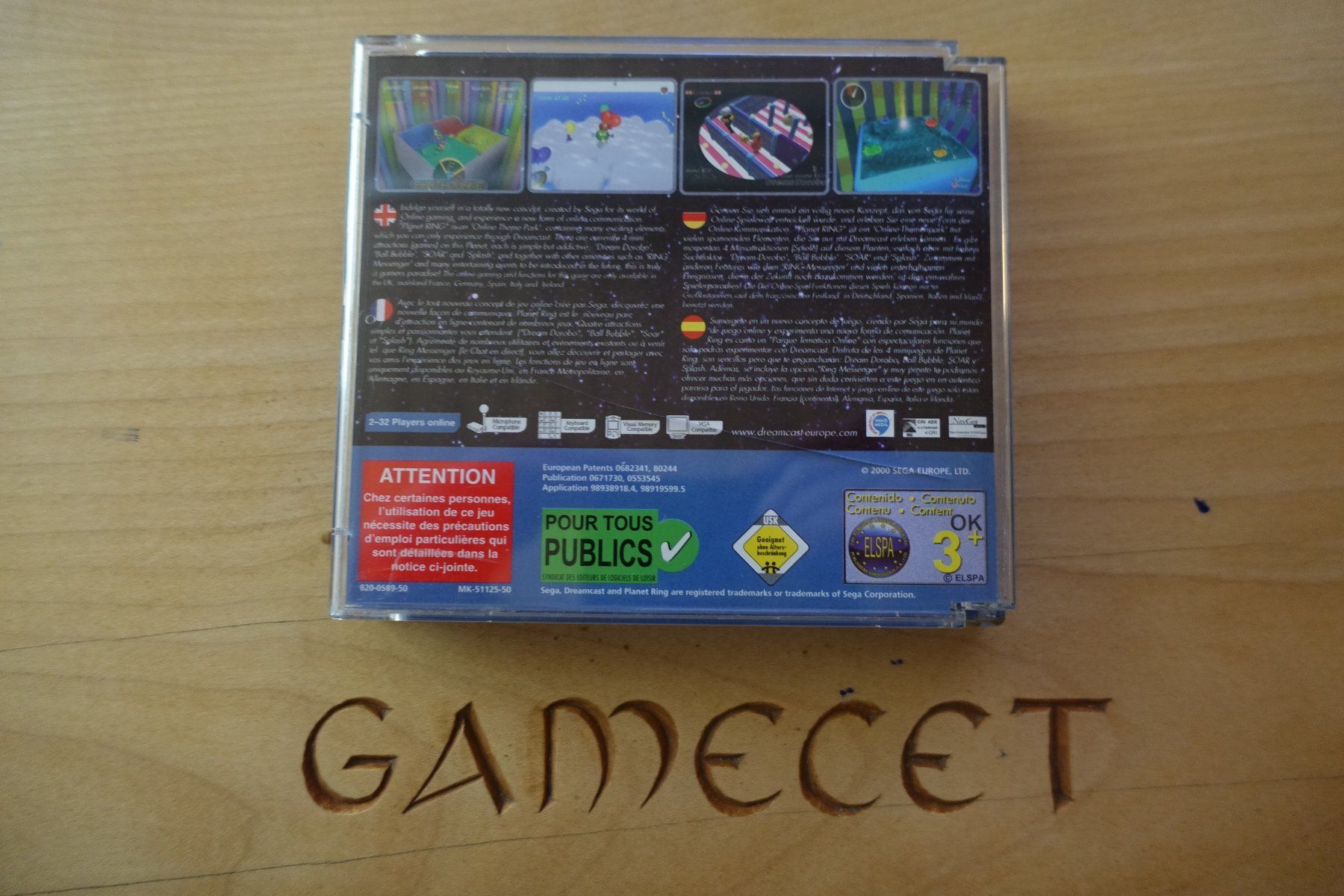 Sega Spiele: Planet Ring – Gebraucht aus Steinach von Gamecet 2