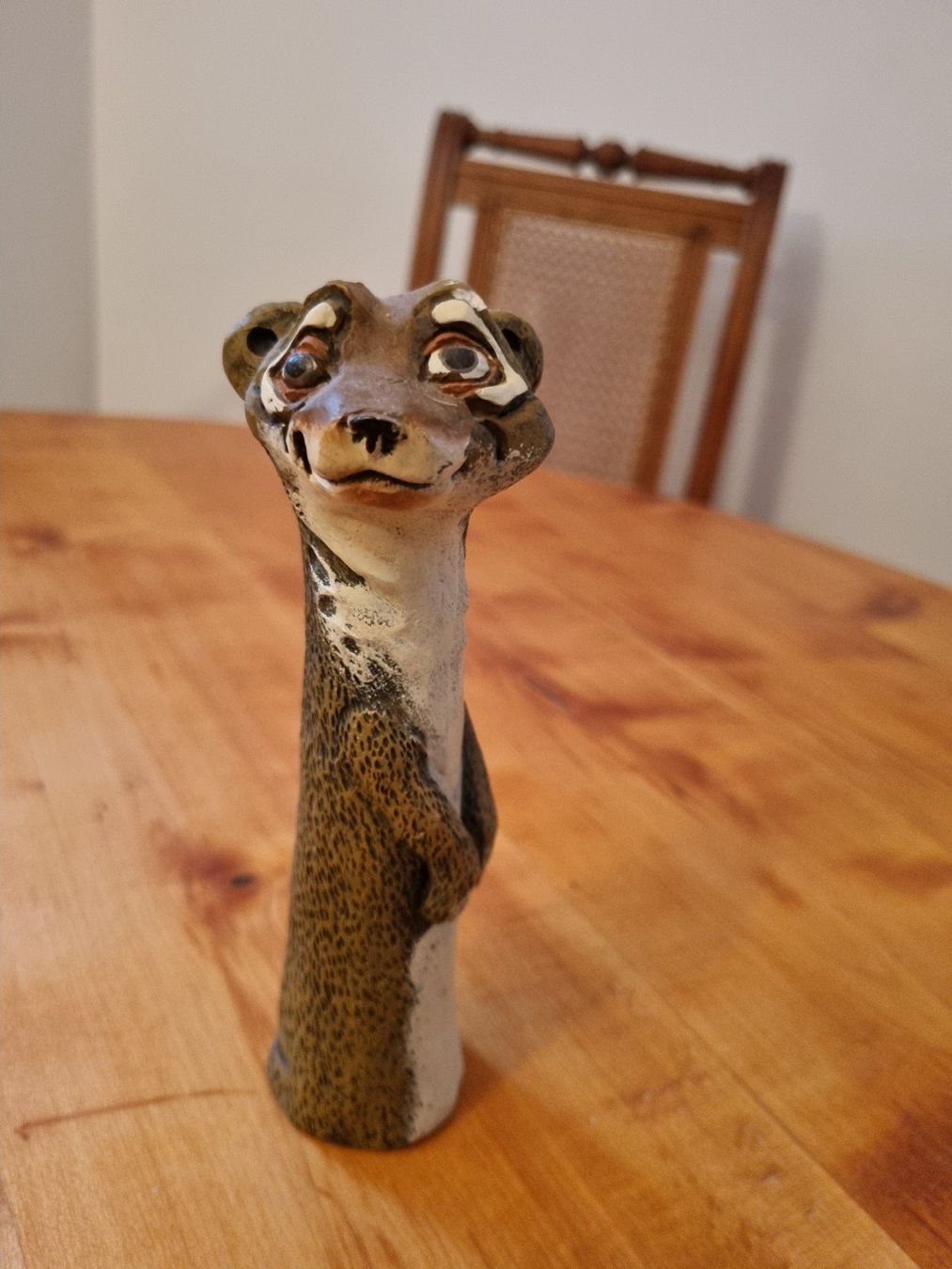 Statuette: witzige Tierfigur (Erdmännchen) – Usato da Fürstenaubruck venduto da PizBeverin2018