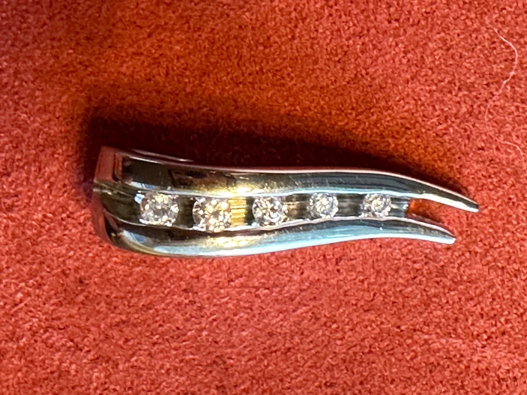 Ciondoli: 925 Silber Anhänger mit Strass – Usato da Herbriggen venduto da Sehrazade 3