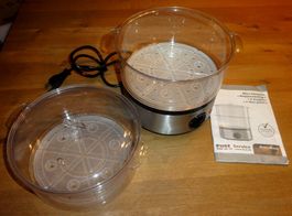Fust Steamer, Mini-Steamer doppelstöckig - kaum gebraucht