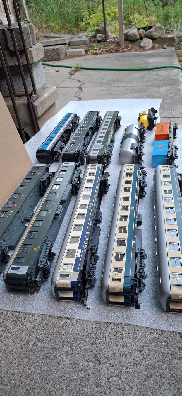 Lima Modellini di ferrovie: Lima Personenwagen Spur 0 – Usato da Münsingen venduto da wd65 7